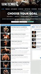 Mobile Screenshot of geneticwar.com